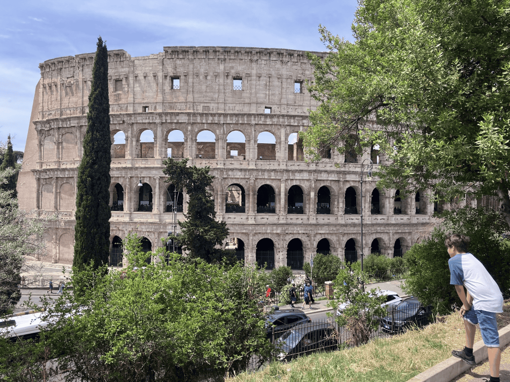 the colosseum in rome italy