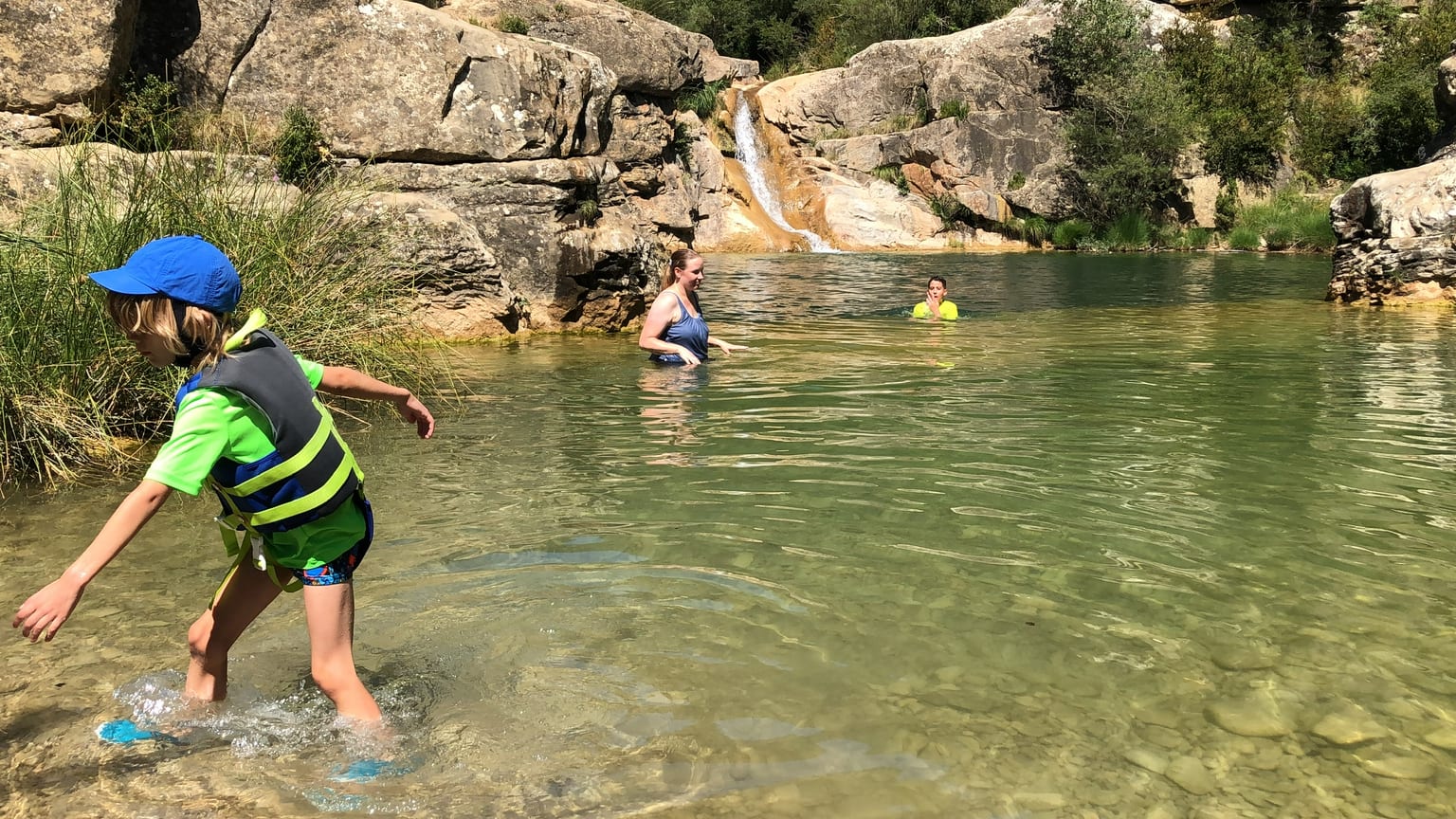 places to swim in spain